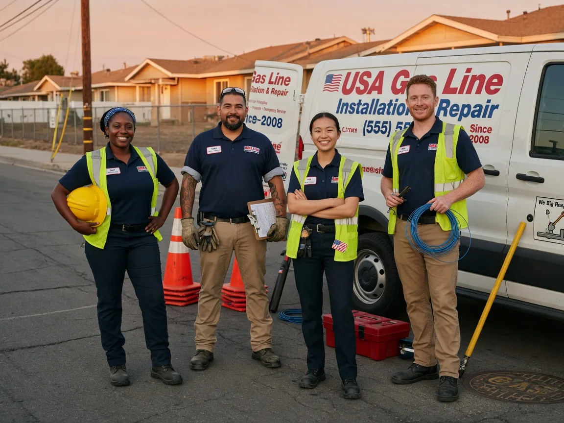 Gas Line Installation company in Fords, NJ